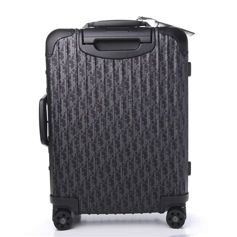 rimowa christian dior|Dior Rimowa carry on.